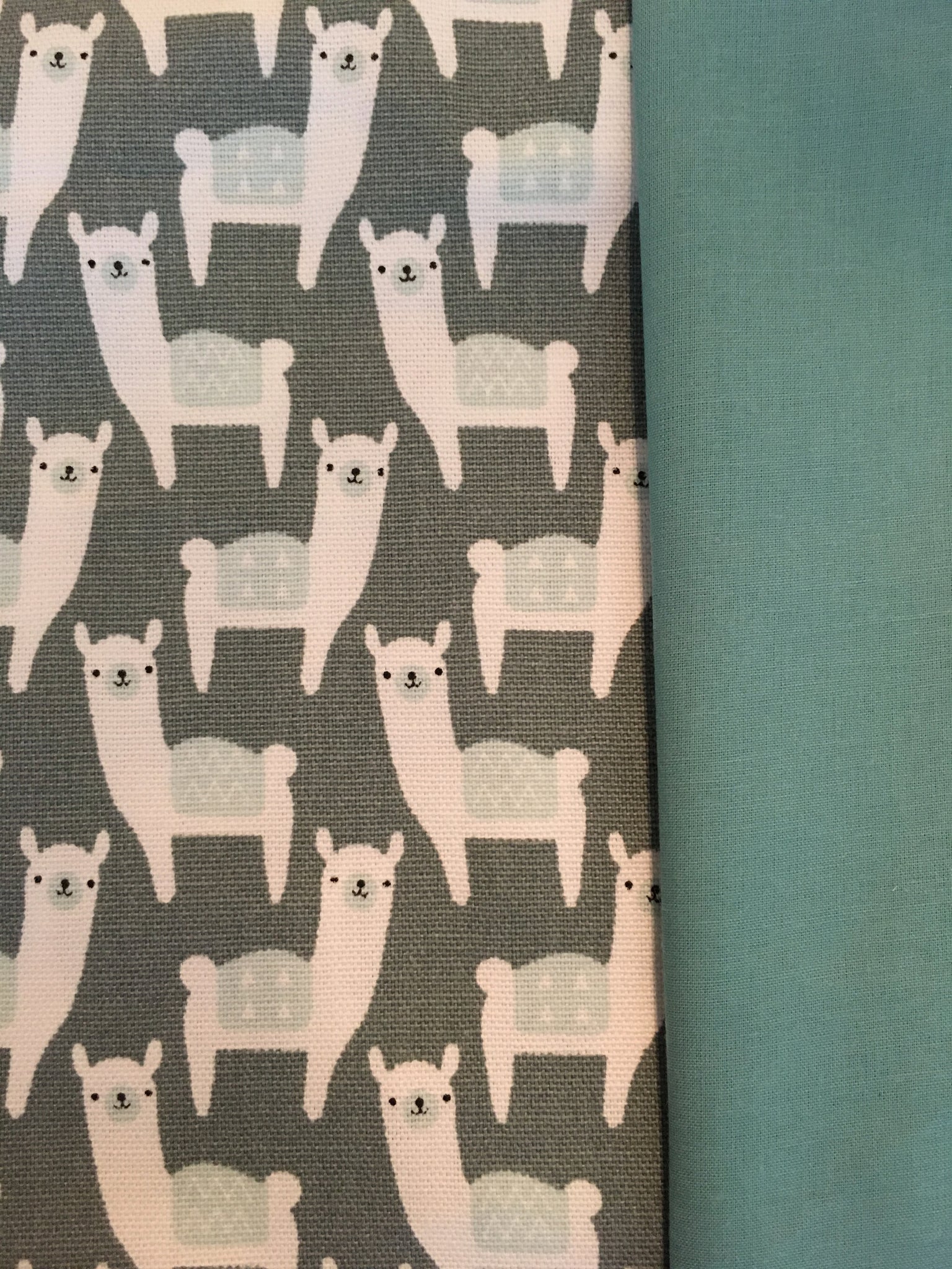 Canvas Alpaca/Sheep Reversible Headband