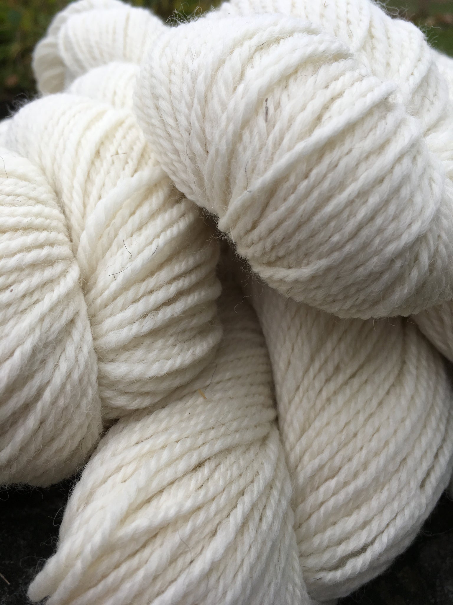 Yarn: Pearl, White DK